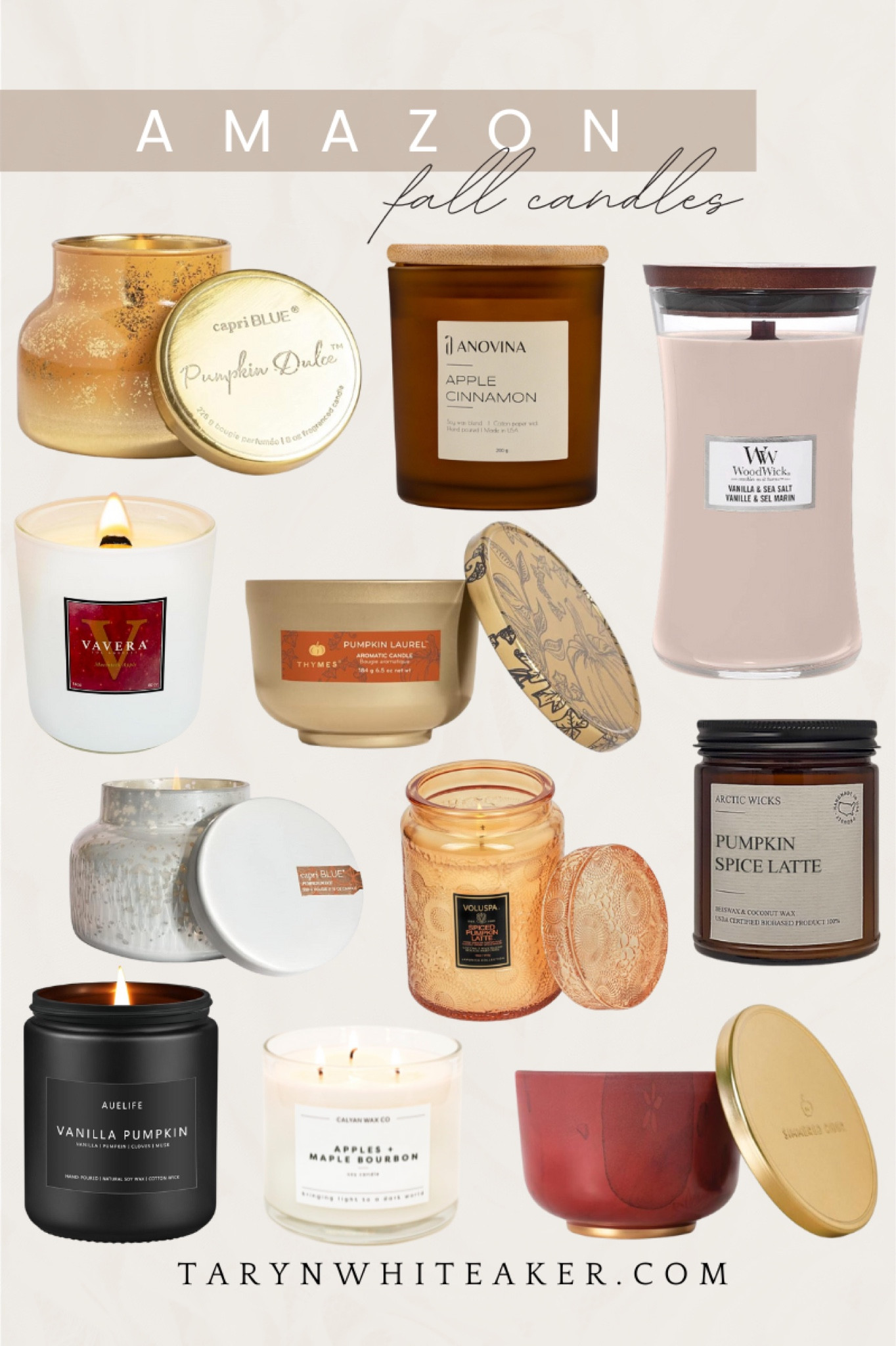 Amazon Fall Candles

Fall inspo  fall decor  fall scents  pumpkin candle  fall candle  autumn decor  autumn inspo  fall essentials  tarynwhiteaker

#LTKFindsUnder100 #LTKHome #LTKSeasonal