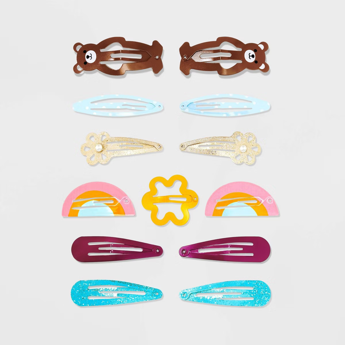 Toddler Girls' 13pc Snap Hair Clips - Cat & Jack™ | Target
