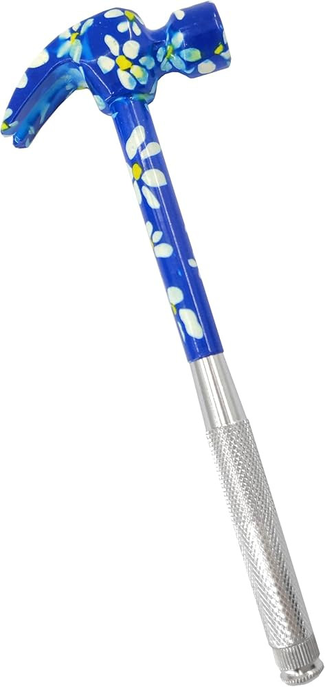 Multifunktionales 6-in-1-Hammer und Schraubendreher-Werkzeug mit Blumenmuster | Amazon (DE)