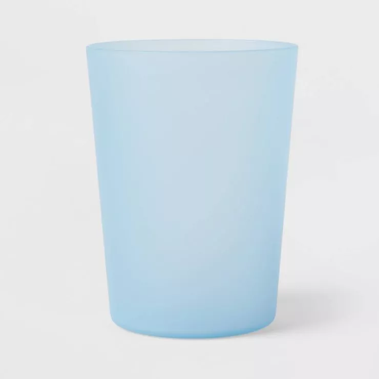 26oz Plastic Tall Tumbler Gray - Room Essentials™