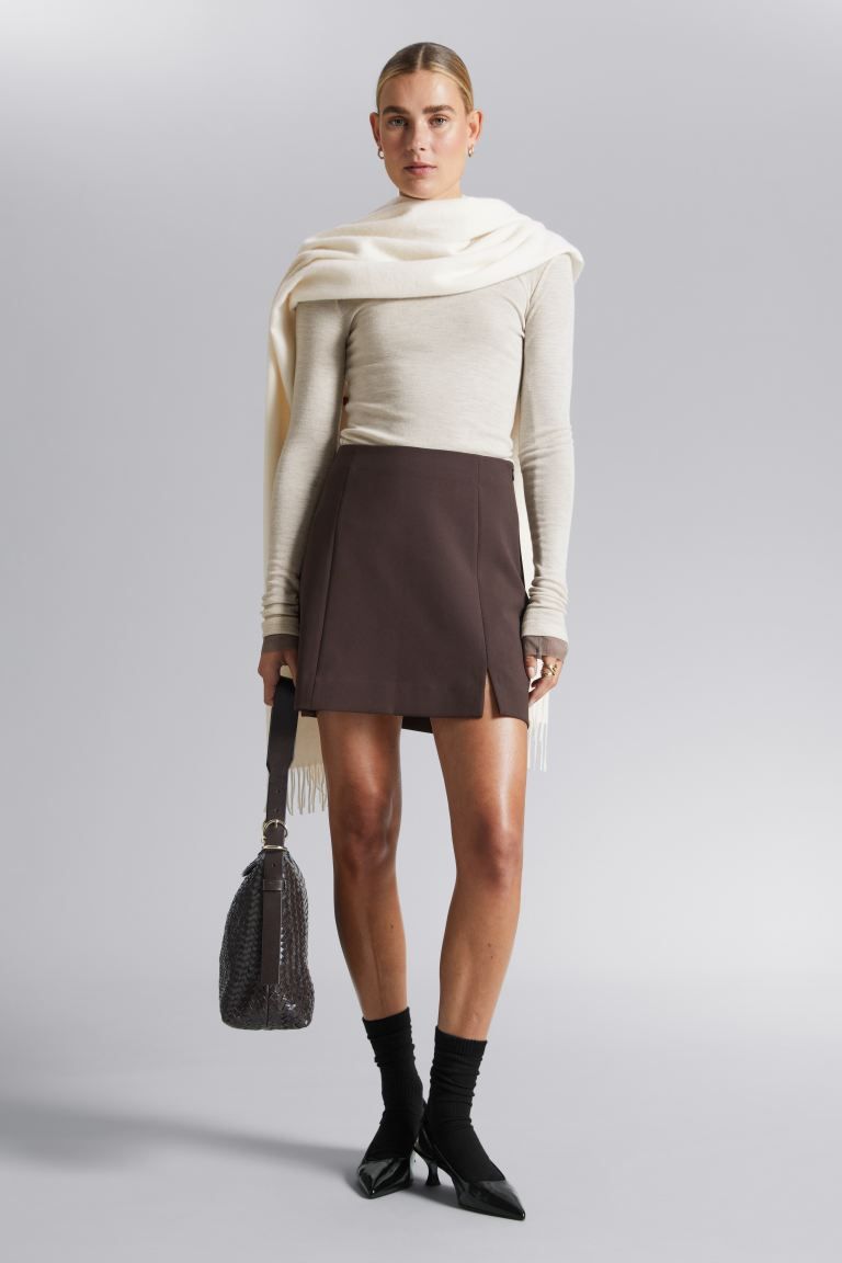 A-Line Mini Skirt | H&M (UK, MY, IN, SG, PH, TW, HK)