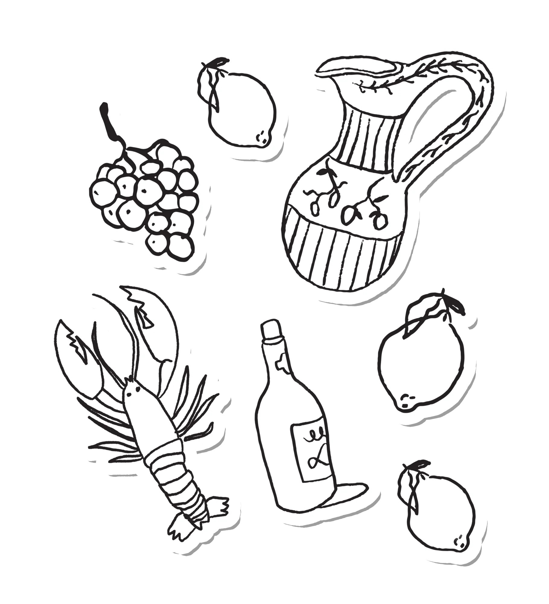 French Doodles | Suteka