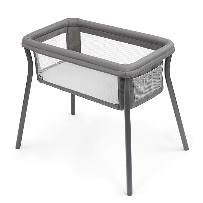 Chicco LullaGo Anywhere Portable Bassinet - Sandstone | Grey | Amazon (US)