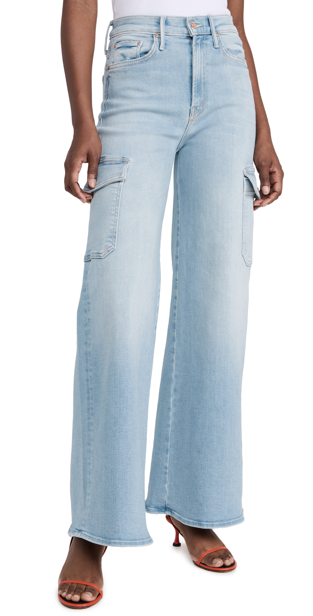 MOTHER The Undercover Cargo Sneak Jeans | Shopbop