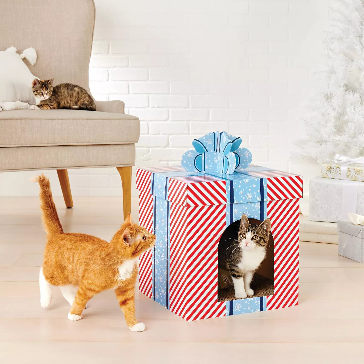 Present Cat Scratcher - 19.88" - Wondershop™ | Target