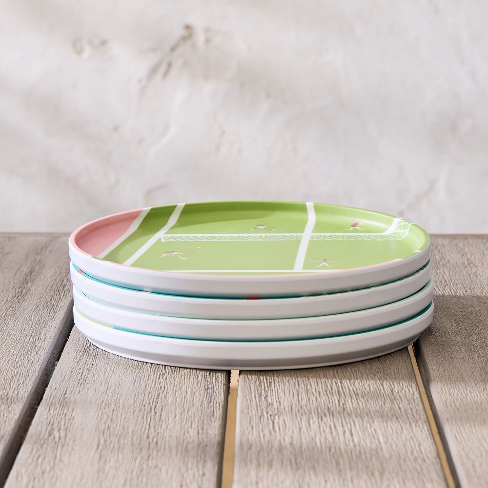 Modern Melamine Outdoor Sporting Salad Plate Sets | West Elm (US)