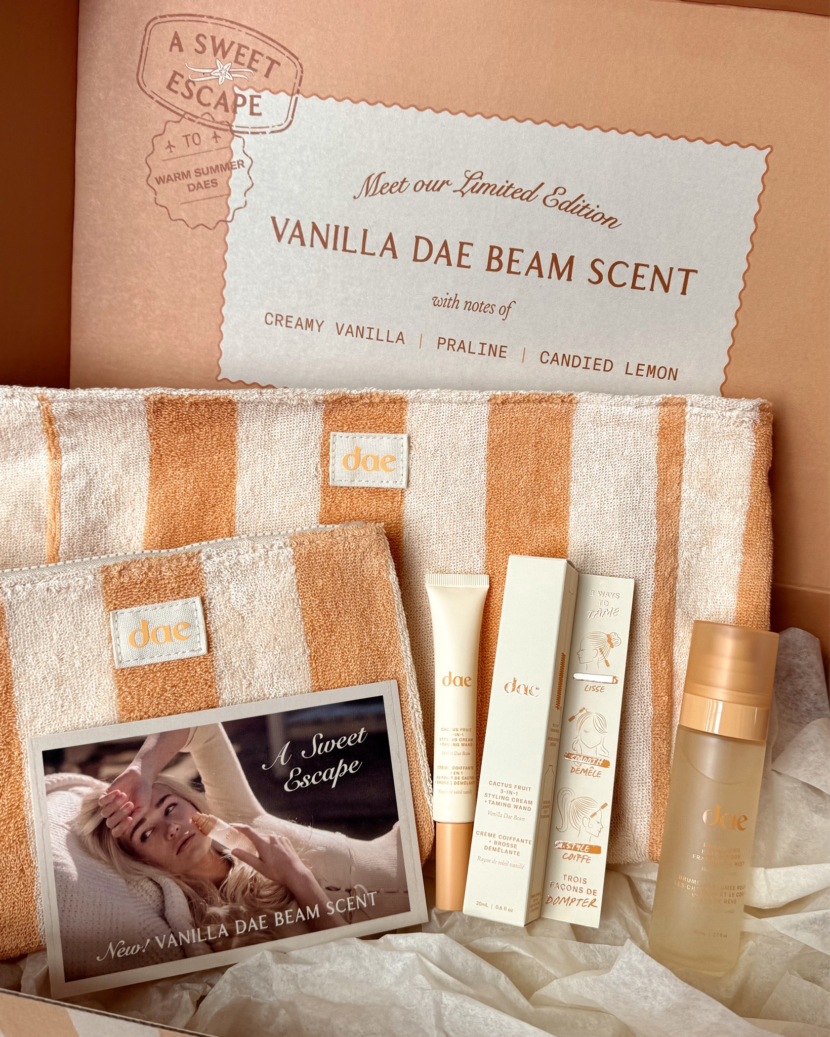 JUST LAUNCHED! This scent is incredible. If you like vanilla with some citrus, try it out 💗🍨🍦 so beautiful and light their best yet. And their stying wand…. Nothing better 

#LTKSeasonal #LTKgrwm #LTKBeauty