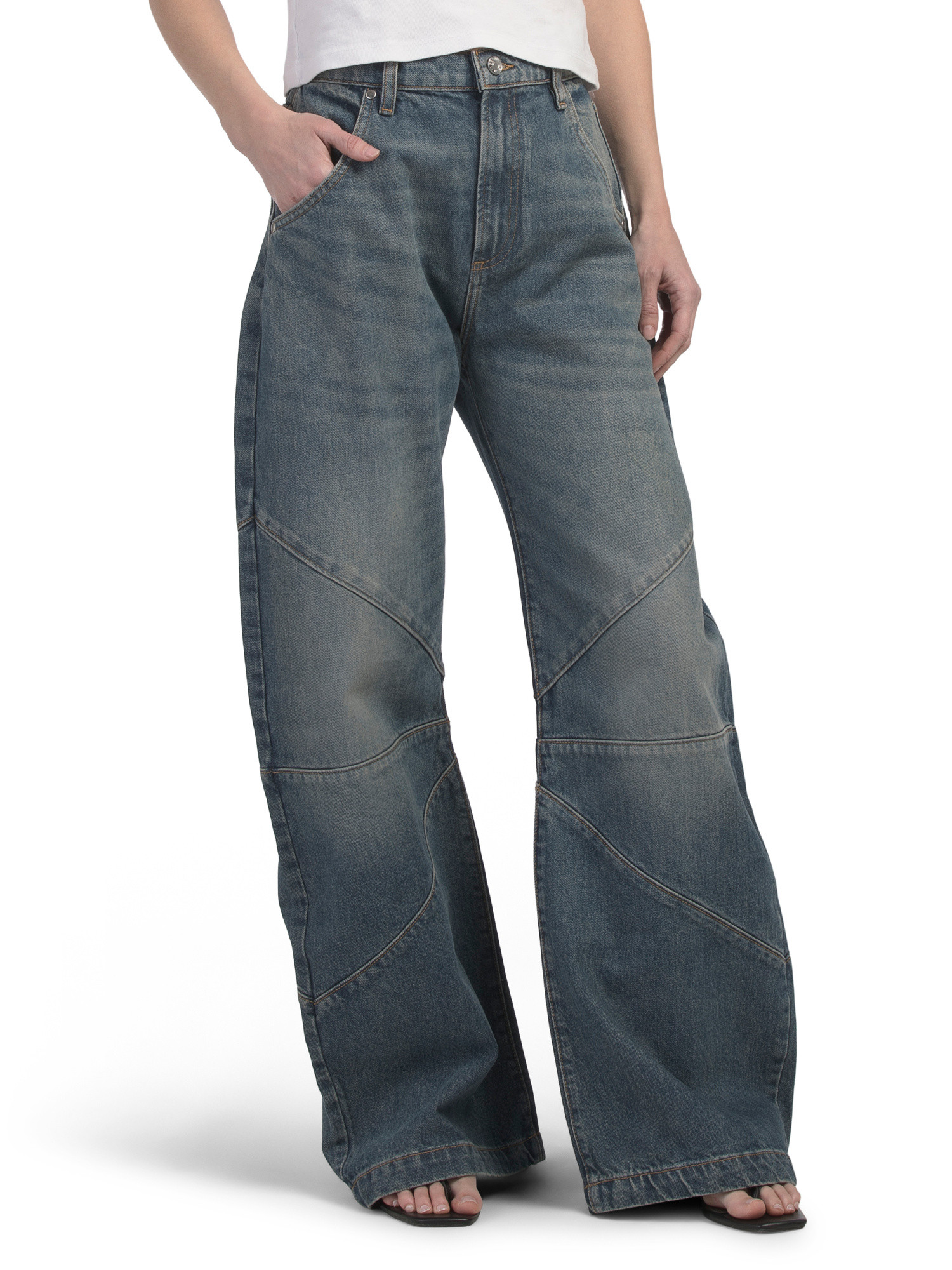 Frederic Barrel Leg Jeans | TJ Maxx