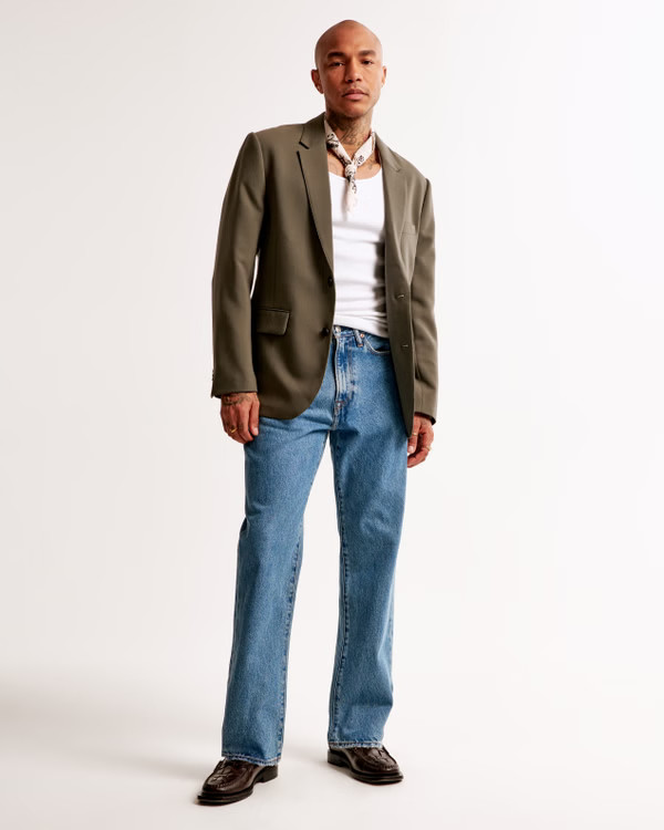 Men's Loose Jean | Men's Bottoms | Abercrombie.com | Abercrombie & Fitch (US)