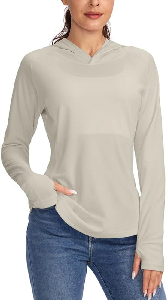 G Gradual Women's UPF 50+ Sun Protection Shirt Long Sleeve Lightweight Hoodie UV Shirts for Women... | Amazon (US)