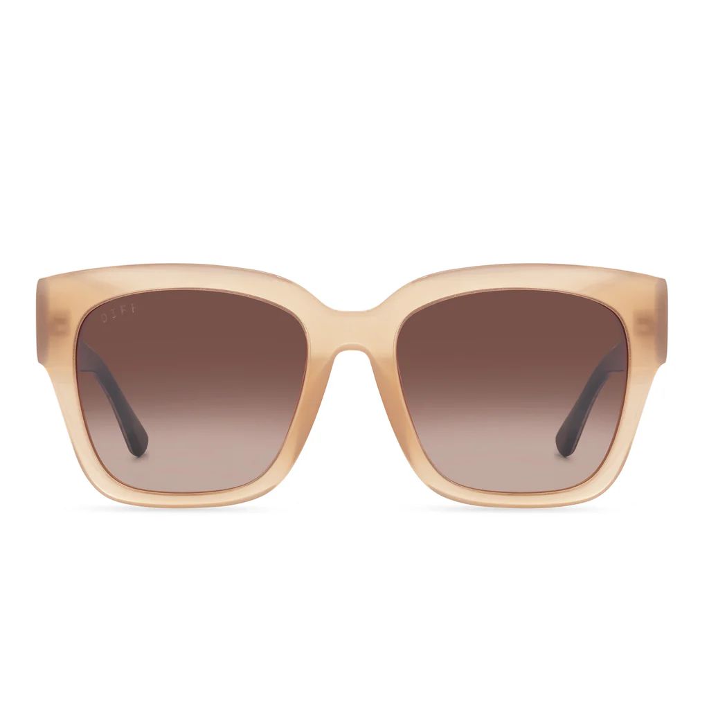 COLOR: rustique   brown gradient sunglasses | DIFF Eyewear