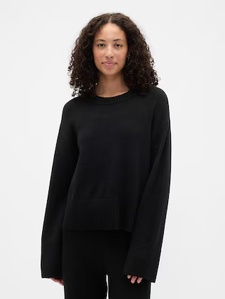 CashSoft Relaxed Crewneck Sweater | Gap Factory