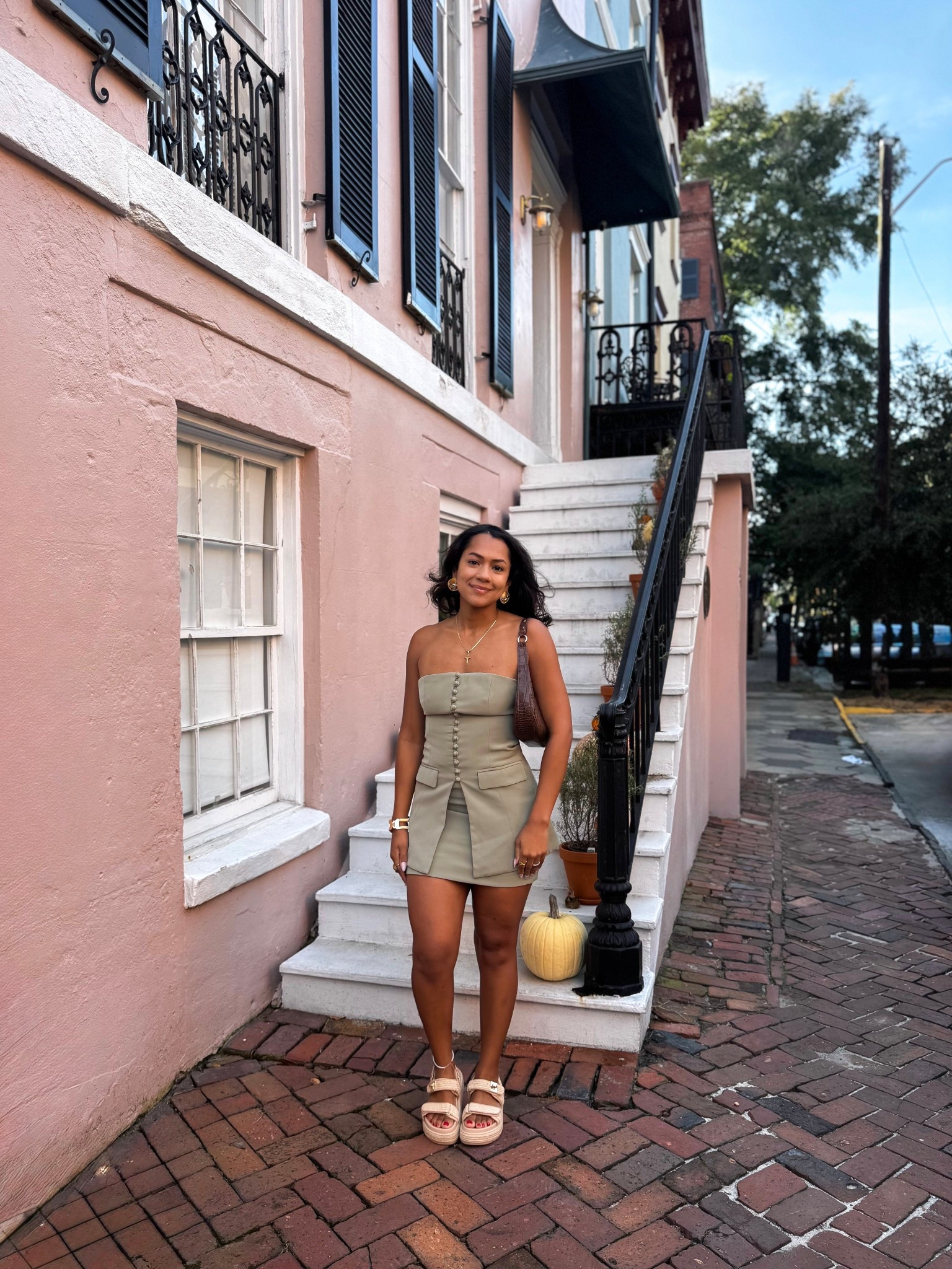 The outfit you will get a million compliments in 🍈🤍✨

#LTKTravel #LTKShoeCrush #LTKStyleTip