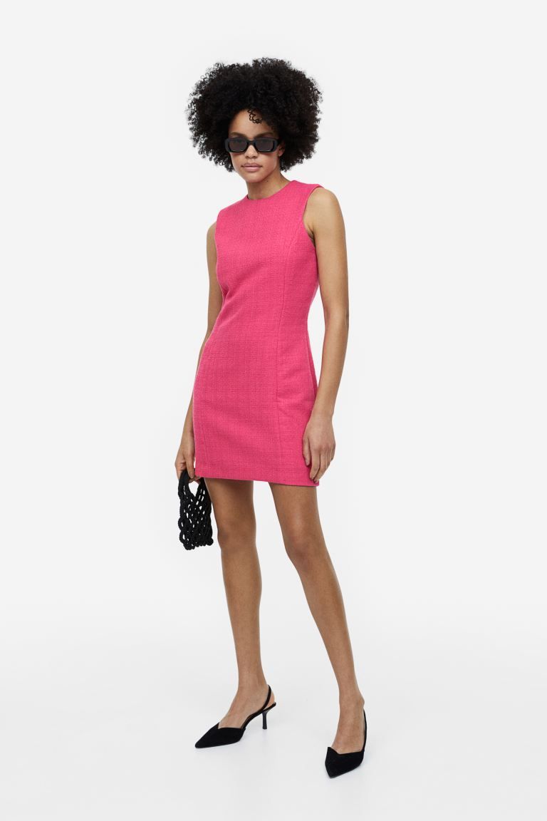 Sleeveless Bouclé Dress | H&M (US + CA)