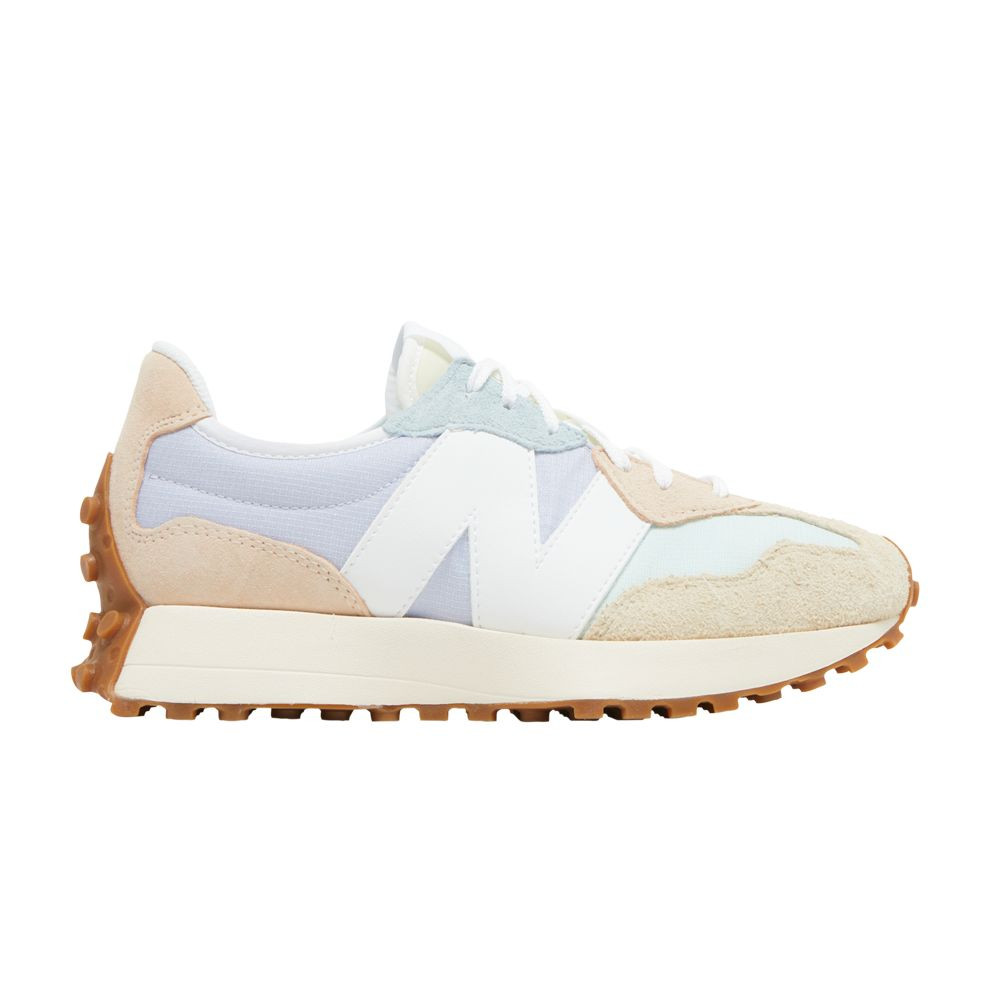 New Balance Wmns 327 'White Morning Fog Gum' | Tan | Women's Size 7.5 | GOAT