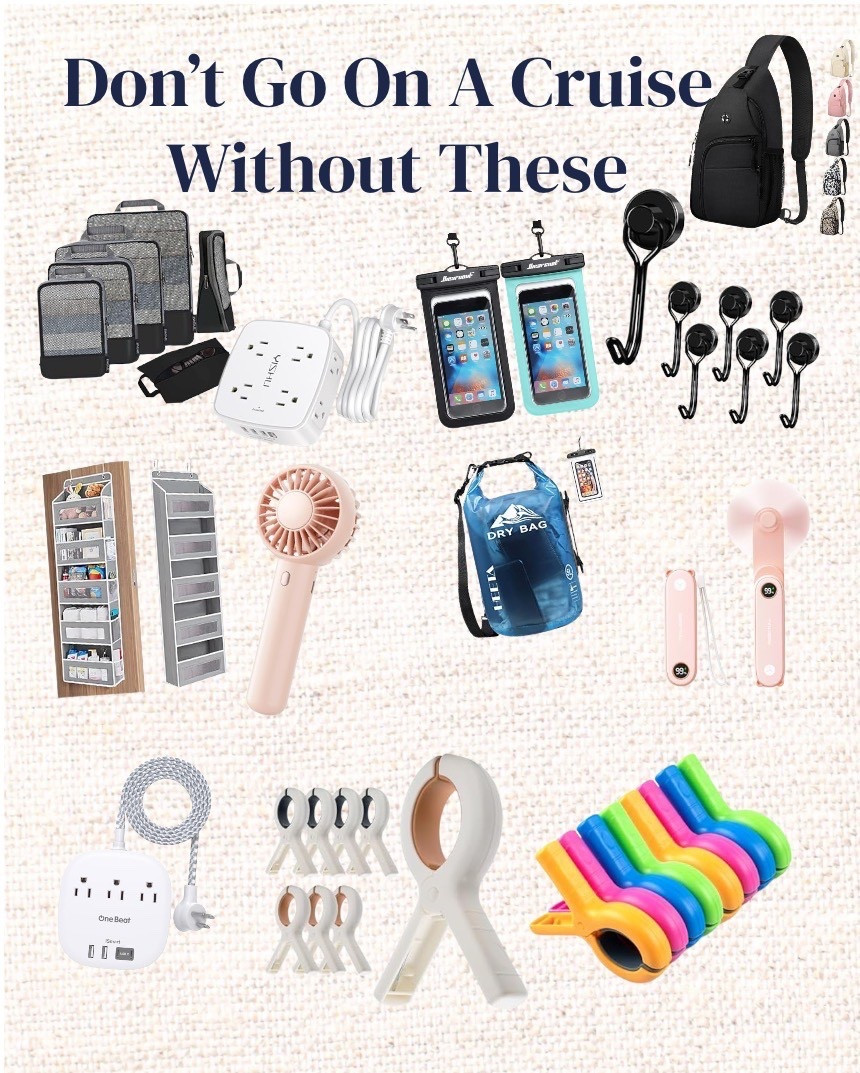 We leave for our cruise in just a few days, and after traveling with five kids 😅 I’ve learned the hard way what’s worth packing… and what is NOT.

These are the items that make our cabin feel organized, keep everyone charged, prevent little travel headaches, and honestly make the trip so much smoother.

If you have a cruise coming up, save this list now so you don’t forget anything 🤍

Everything is linked here for you.

#LTKTravel #LTKKids #LTKmomlife