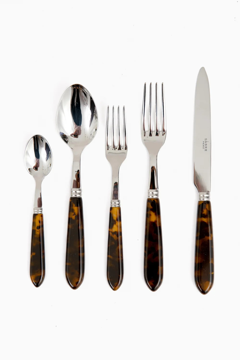 Faux Tortoise 5 Piece Place Setting | Tuckernuck (US)