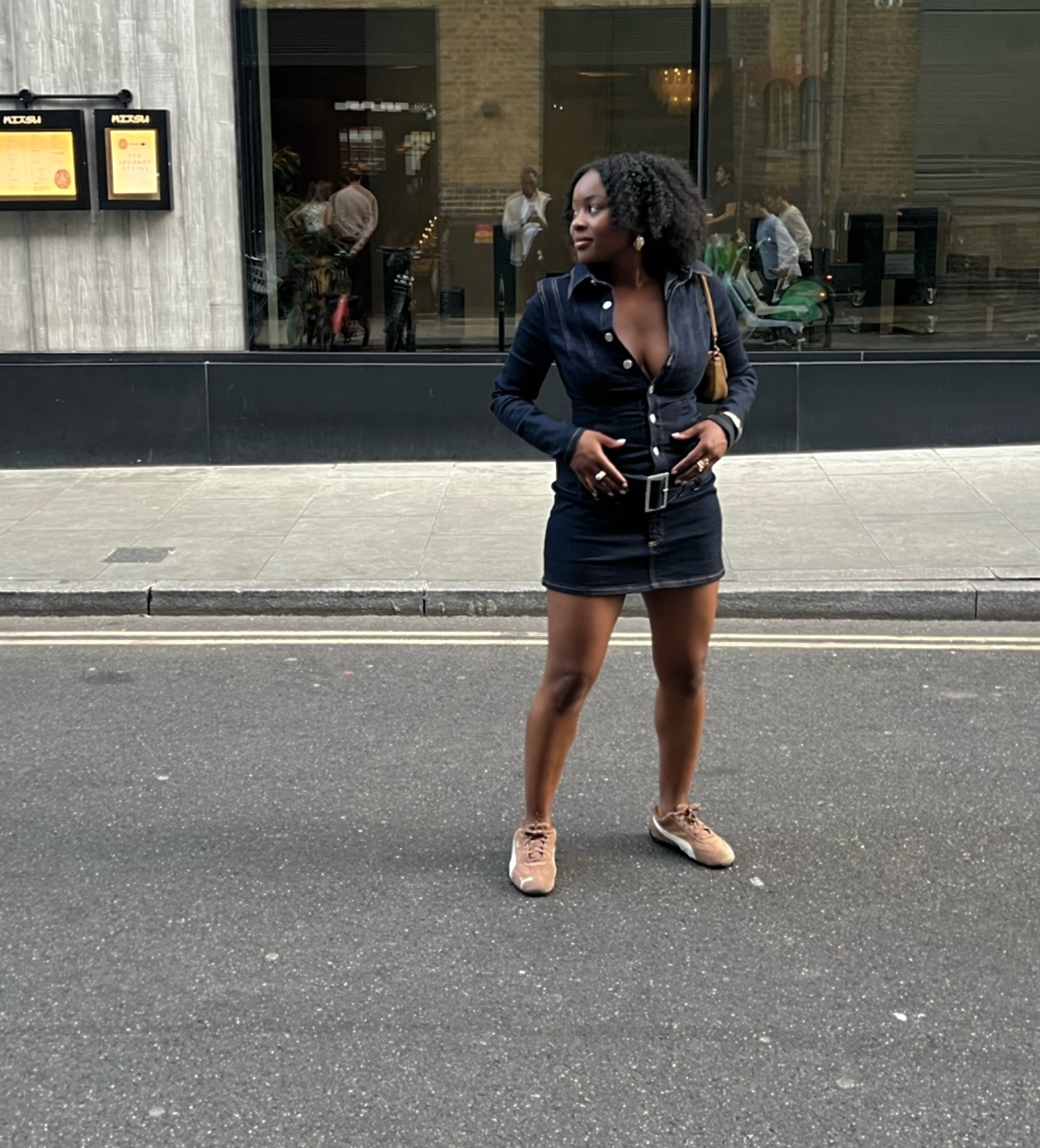 Love this denim mini dress. So comfy. I’m wearing a size 8

#LTKuk #LTKspring #LTKsummer