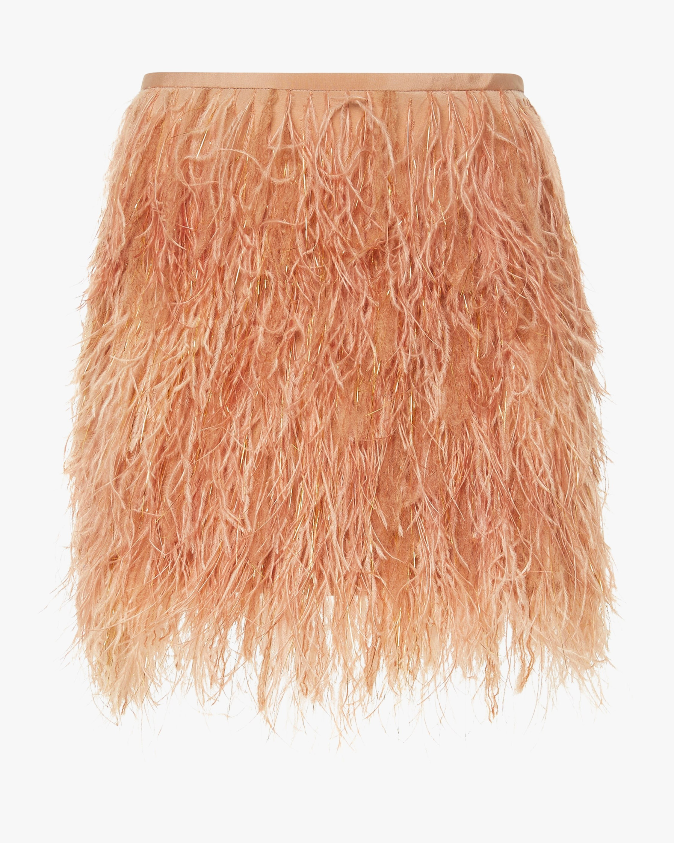 Feather Mini Skirt | Olivela
