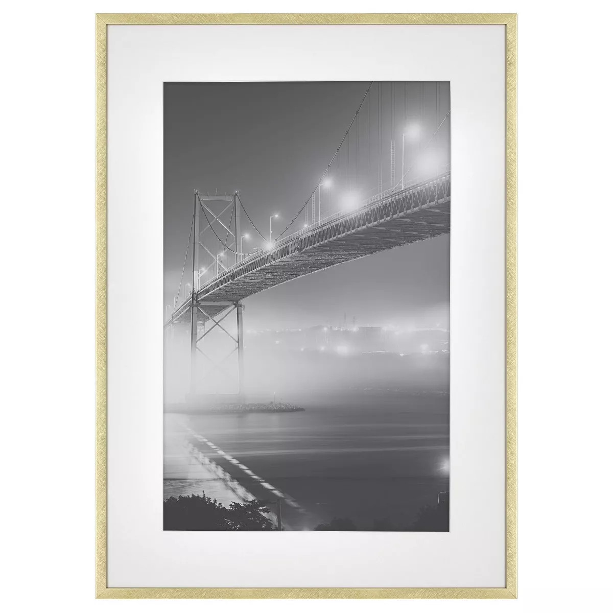 Thin Metal Matted Gallery Frame Gold - Threshold™ | Target