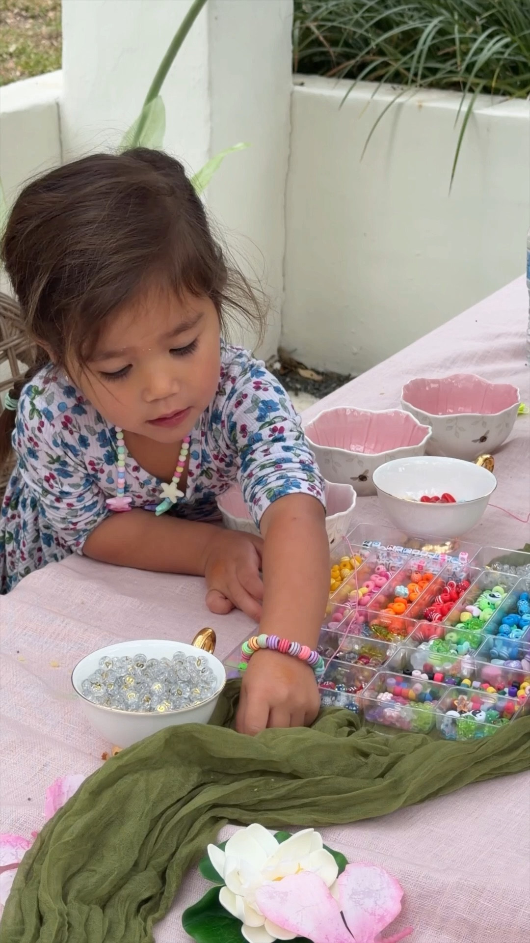 Love these beads for a bead party! We get all of our bead kits from Baublebar… They have keychain kits bracelet kits and necklace kits that come with colorful beads of all shapes and sizes and come with string. This is a great activity for toddlers to end up if you need a birthday party activity or it’s fun for adult adults too if you wanna have a girls night!

#LTKmomlife #LTKKids