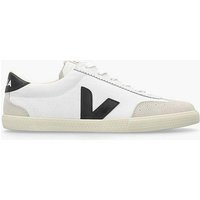 Veja Volley White Black Canvas Trainers | Simply Be (UK)