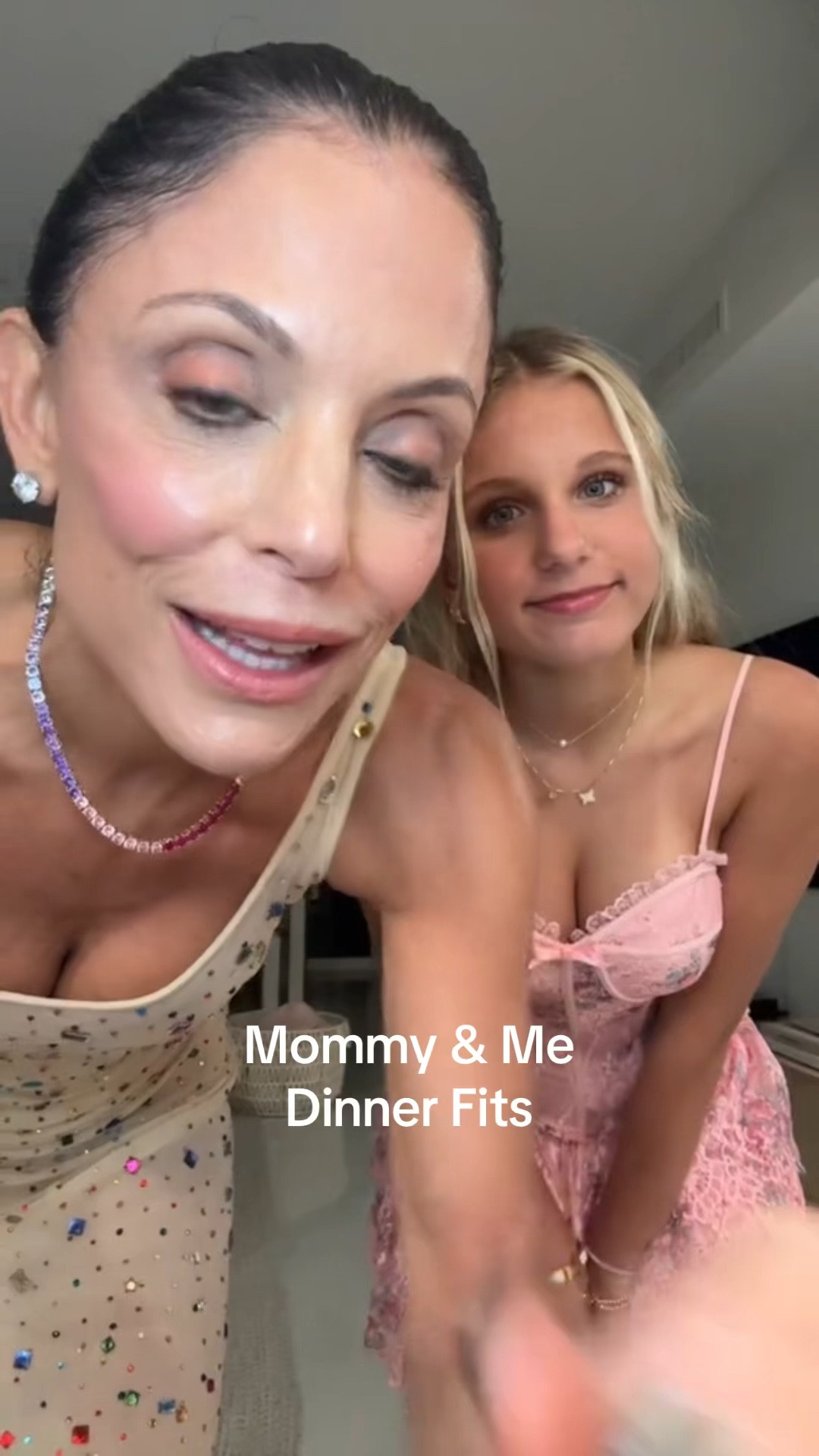 A very girly dinner fit✨🌈💖🌸