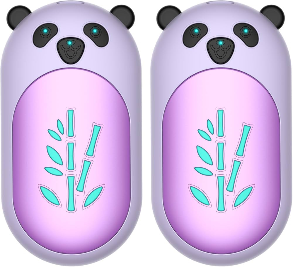 Hand Warmers Rechargeable 2 Pack, 6000mAh Electric Hand Warmer Reusable, 20Hrs Long Heating, Port... | Amazon (US)