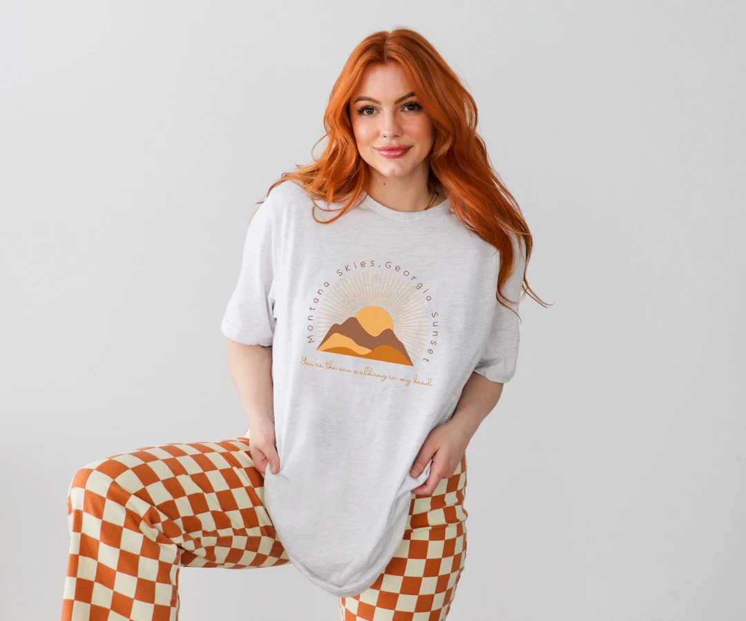 Jonas Brothers Montana Sky Retro Tshirt Unisex Jersey Short - Etsy | Etsy (US)