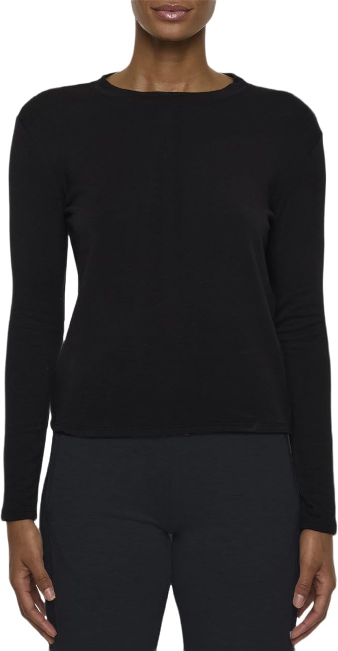 Bleusalt The Classic Crew | Women's Soft Long Sleeve T-Shirt | Refined Flattering Fit | Amazon (US)