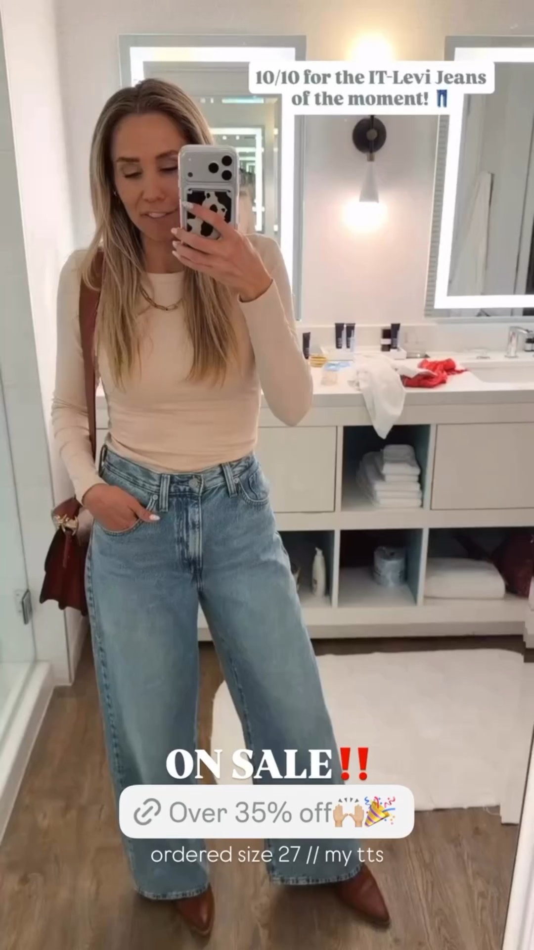 ON SALE‼️ ordered size 27 // my tts

#LTKFindsUnder50 #LTKStyleTip #LTKSaleAlert