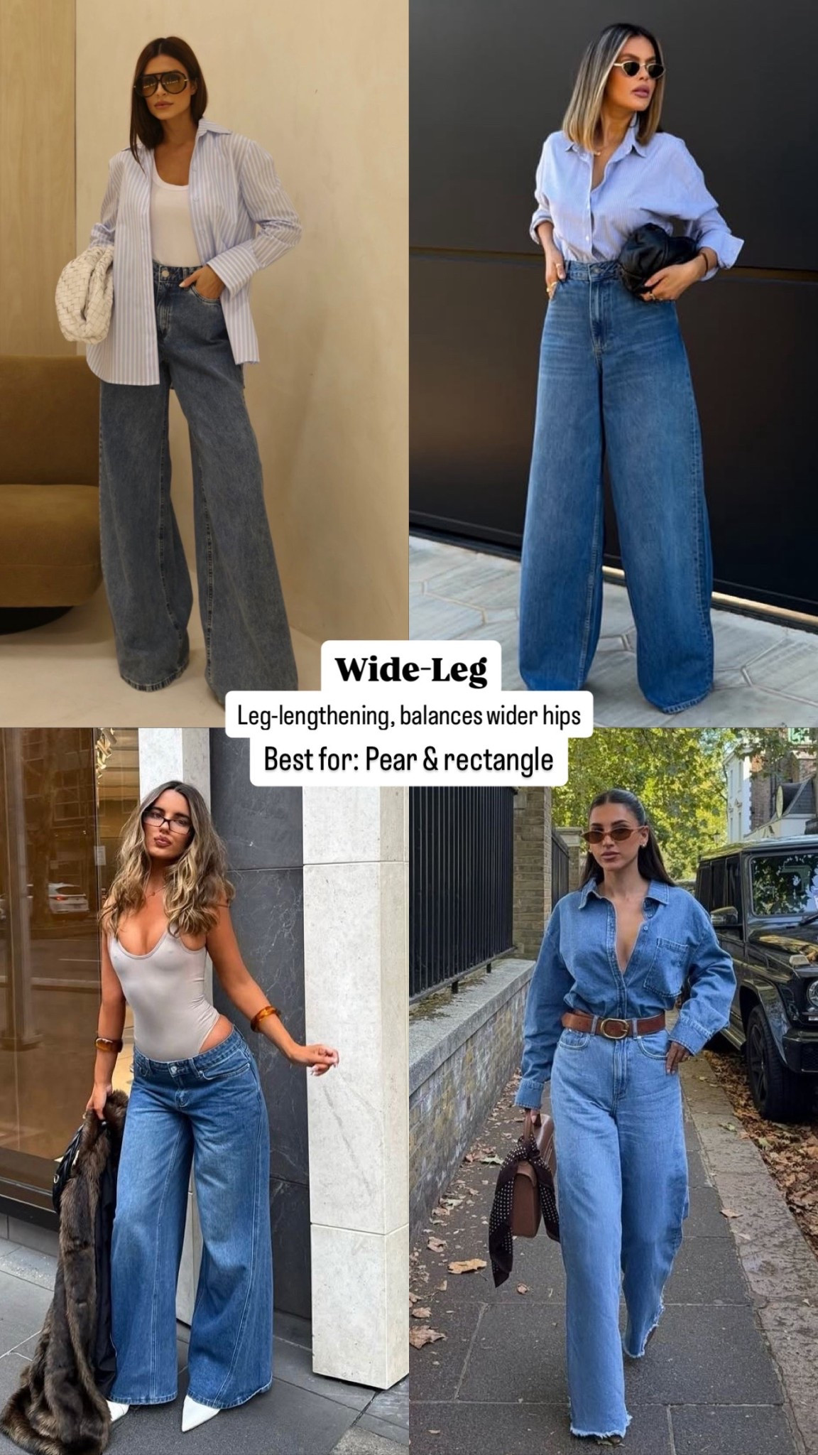 Flowy, flattering, and leg-lengthening, wide-leg jeans are perfect for chic comfort.
#WideLegJeans #FlowyStyle #ChicComfort #OOTDInspo #FashionTrends #WardrobeGoals #EffortlessStyle


#LTKootd #LTKNYFW #LTKSaleAlert