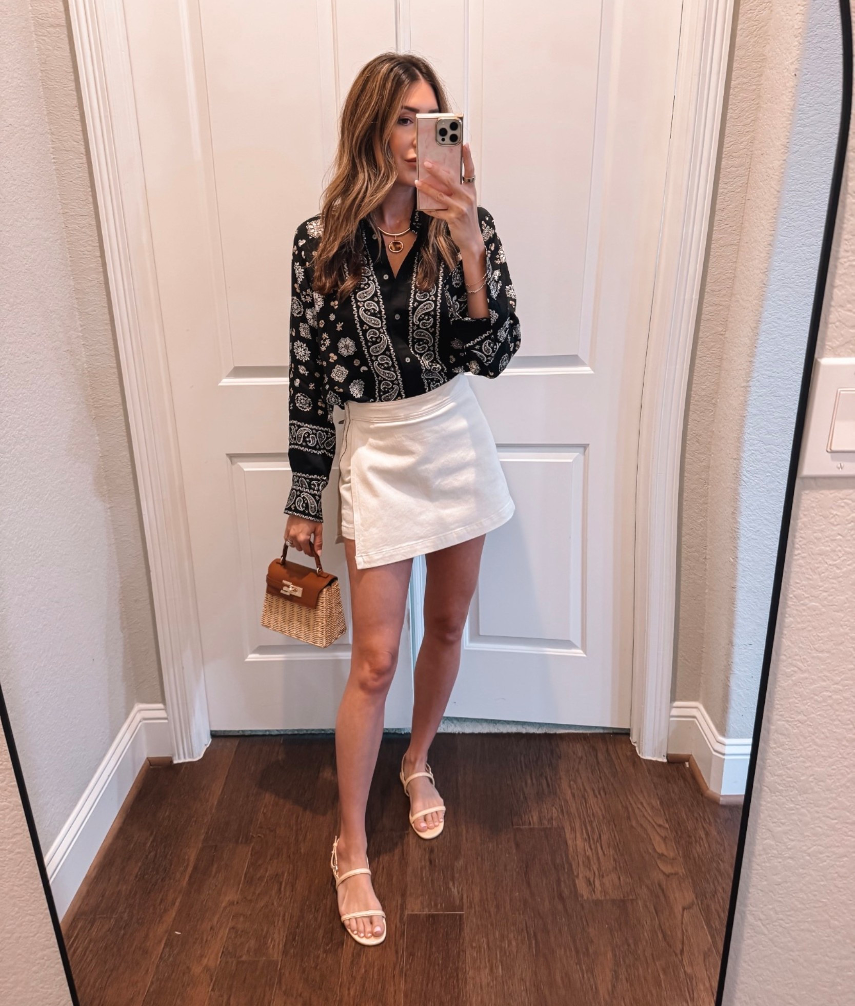 8 in top, size 4 in skort (sized up one) 