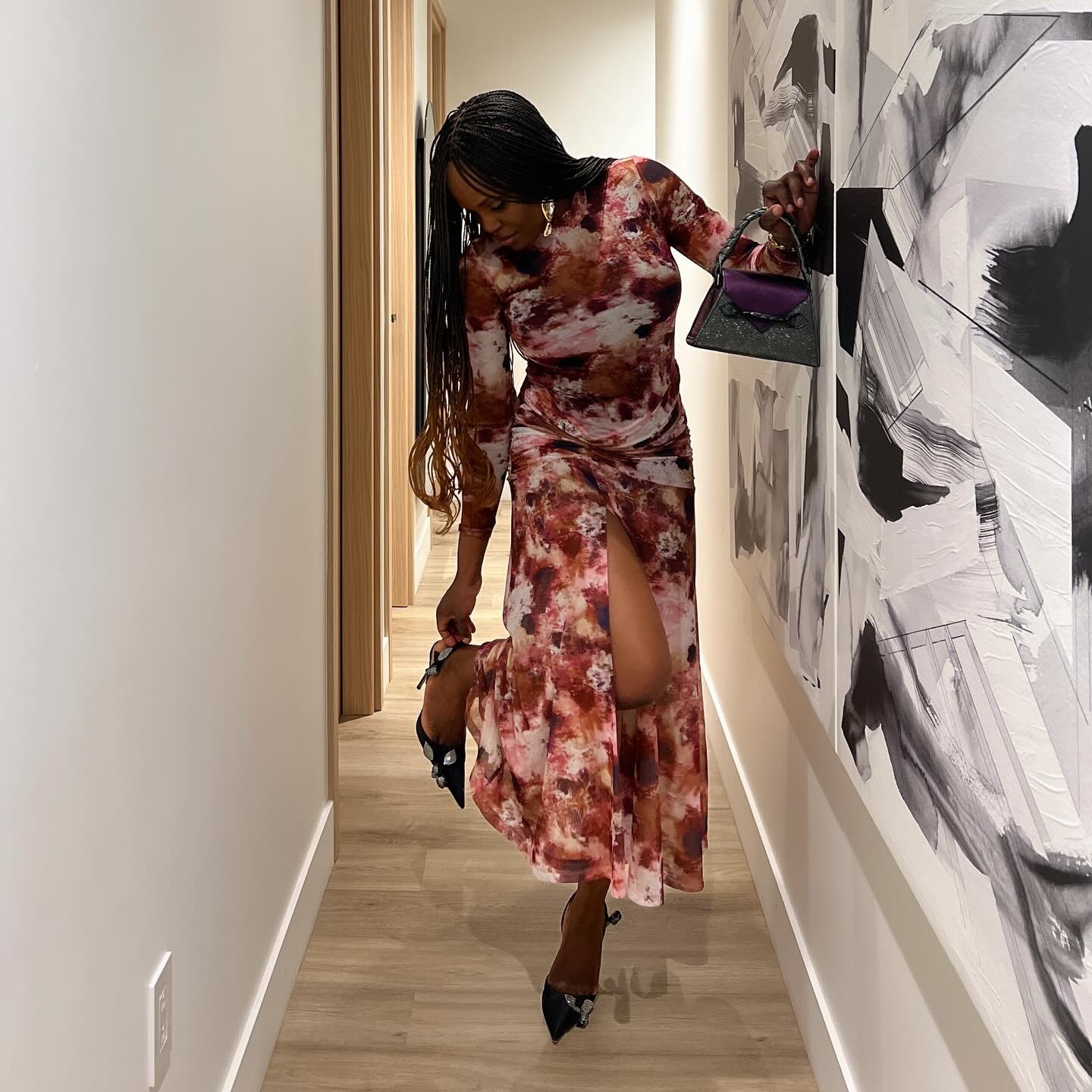 This dress!! phew!!! 🤩✨💫 This print is sold out but I’ve tagged same dress in other colours and prints ✨