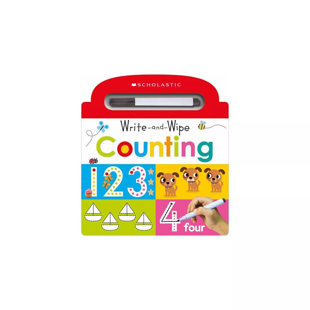 Write and Wipe Counting (Vol 3) (Hardcover) (Scholastic Inc.) | Target