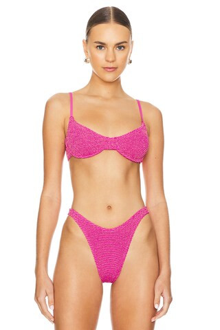 Bond Eye Gracie Balconette Bikini Top in Wildberry from Revolve.com | Revolve Clothing (Global)