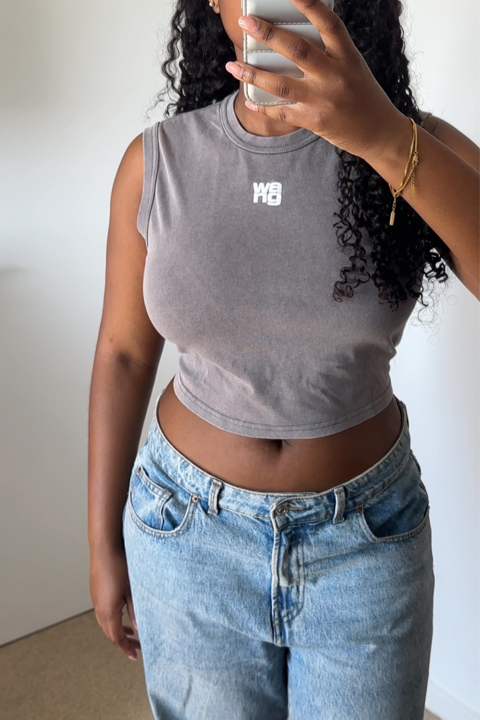 Grey Alexander Wang Tank Top

 causal jeans outfit, grey Tshirt outfit, blue jeans outfit, summer jeans outfit, autumn outfit idea, fall outfit idea, back to college outfit, back to school outfit, back to university outfit

#LTKstyletip