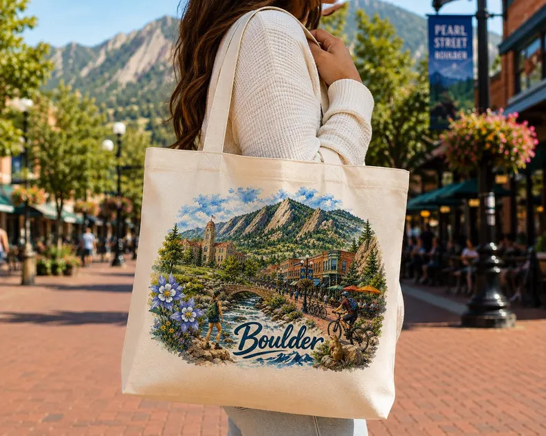 Boulder Colorado Watercolor PNG | Boulder Mountains Digital Download | Flatirons Clipart | Pearl ... | Etsy (Global)