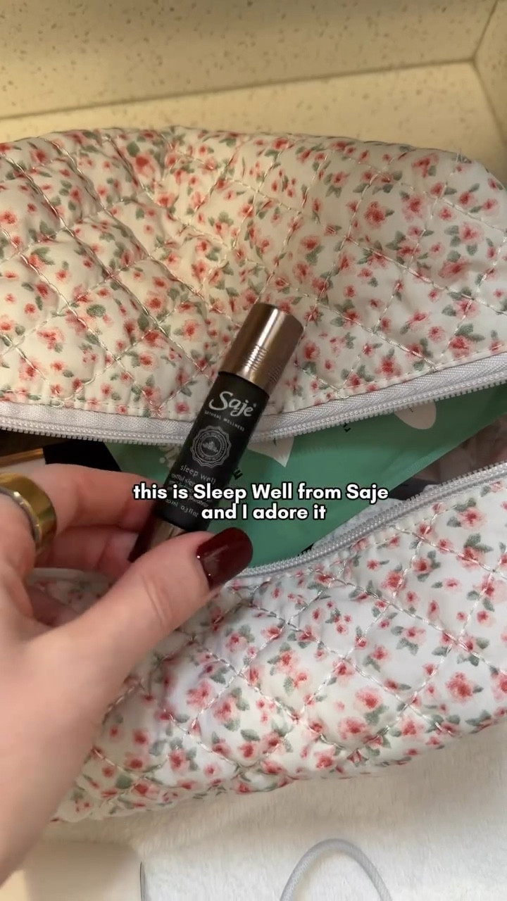 My sleep has been brutal lately. Just look at my Oura data.

Travel, stress, late nights… my nervous system has not been happy at all. And it’s not for lack of trying. I’ve tried so many things and nothing was helping me fall asleep and stay asleep… until I got my hands on the Sleep Well roller from Saje Natural Wellness.

All I have to do is roll Sleep Well onto my wrists, neck and temples, then take a few deep breaths. I do this about 15 minutes before going to bed and I pass out.

It’s made with valerian root, lavender, Roman chamomile and vetiver, all plants known to help calm the nervous system and support deeper sleep.

Sometimes the best routine is actually the simplest one.

And when sleep improves, everything improves. Skin, mood, energy.

Pro tip: you can also roll it onto the bottom of your feet before bed. The skin there absorbs oils really well and it’s a great way to help your body relax even faster.

If you’ve been struggling with sleep lately, this might be worth trying.

PS. I also got you a code. You can get 20% off with code ROSA.  #SajeWellnessPartner #SajeWellness

#LTKdayinmylife #LTKselfcare