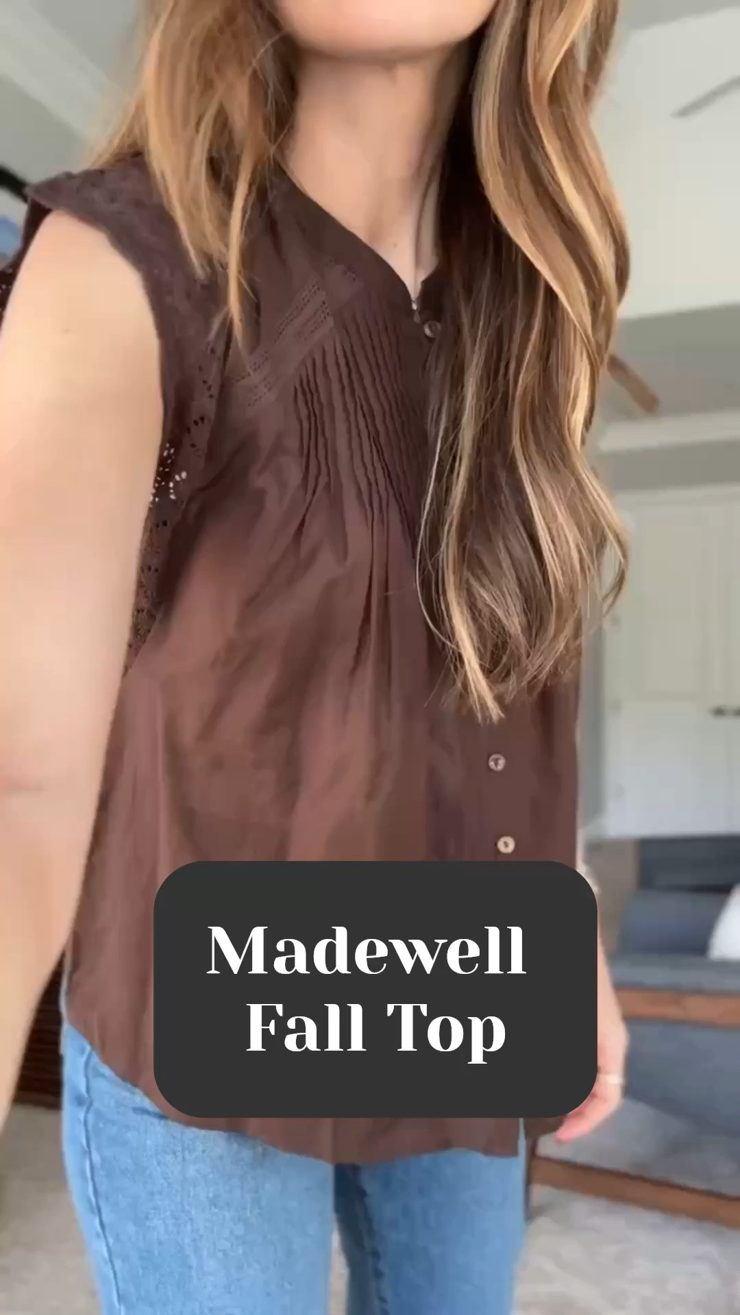 @Madewell top perfect for fall!! Get your true size

#LTKgrwm