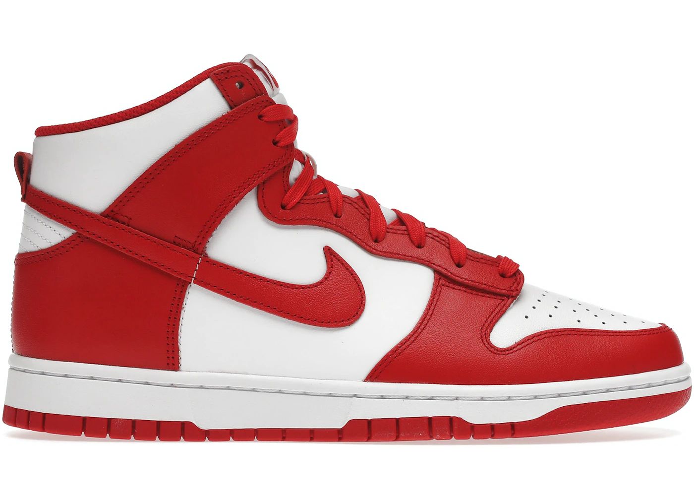 Nike Dunk HighChampionship White Red | StockX