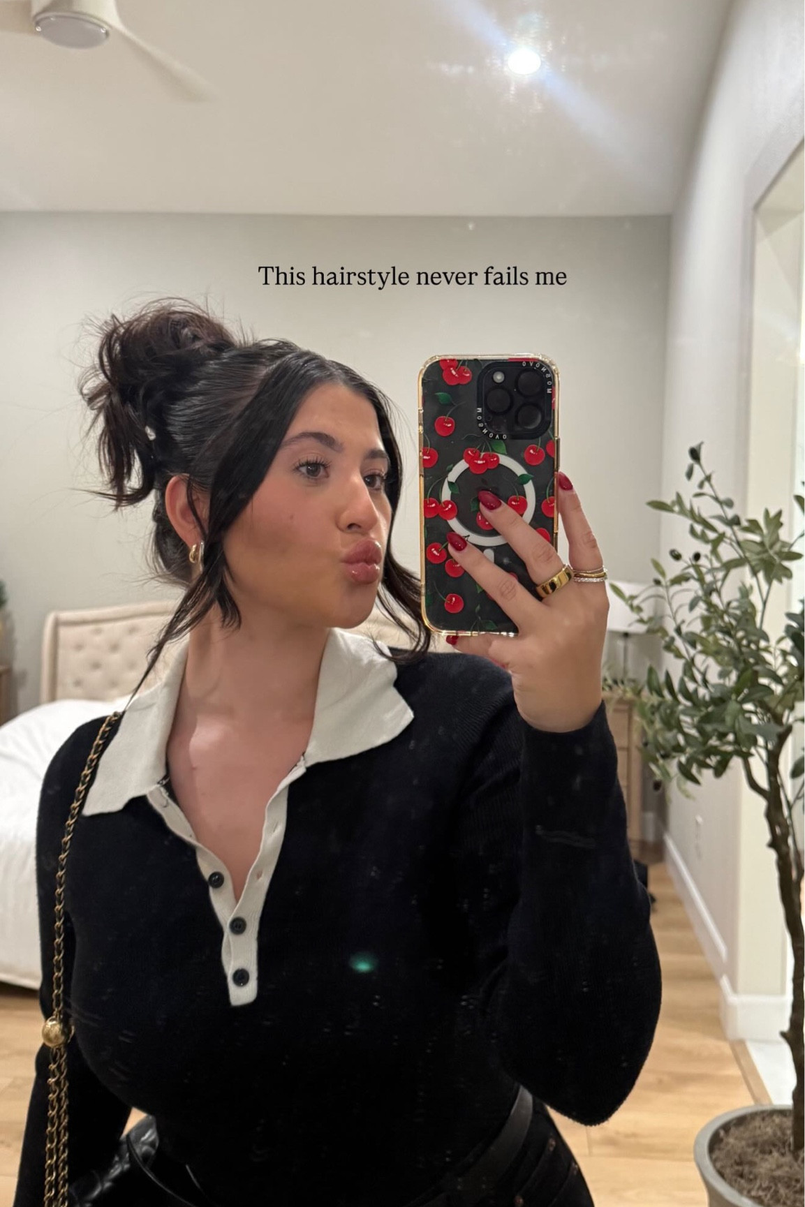 This hairstyle never fails me