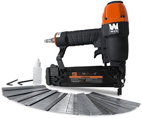 WEN 61721 18-Gauge 3/8-Inch to 2-Inch Pneumatic Brad Nailer with 2000 Nails | Amazon (US)
