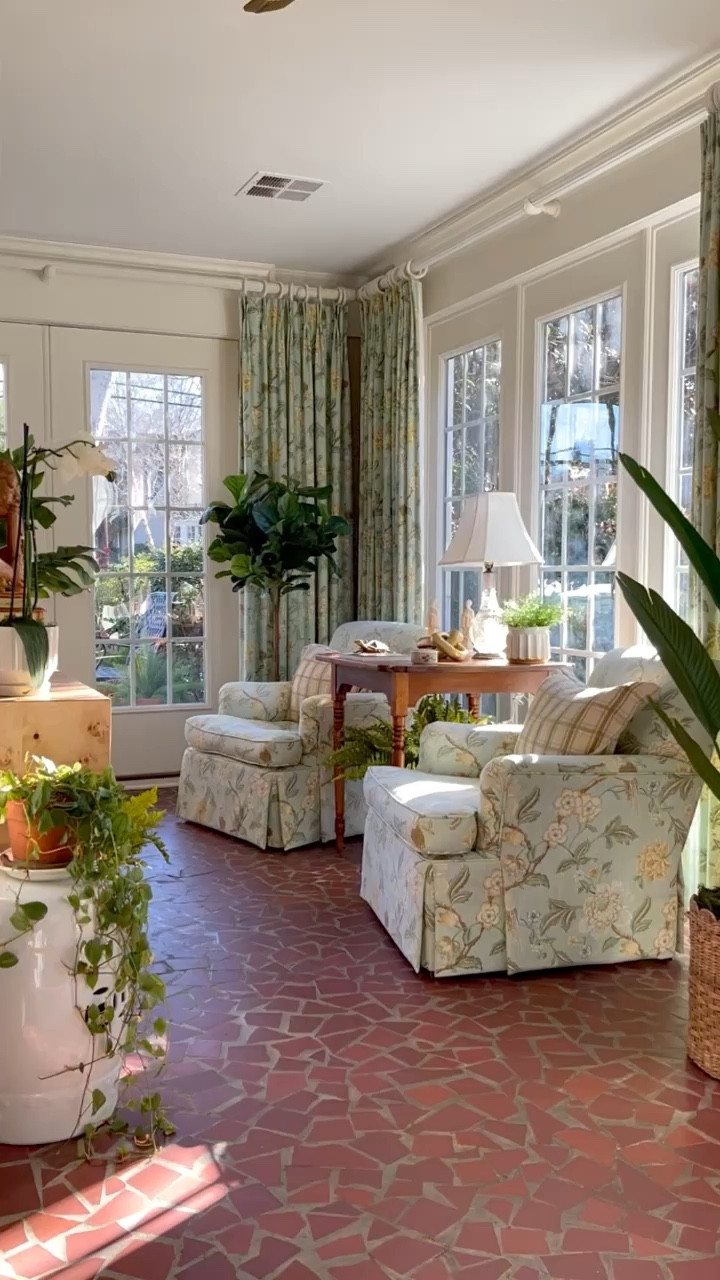 After what seems like days of rain, I spent some time basking in today's sunshine. Our cozy sunroom, my favorite room in the house, feels like a little slice of heaven. 🌞 Cheers to the beginning of a fantastic week for you. ☀️🏡🌿

#LTKstyletip #LTKVideo #LTKhome