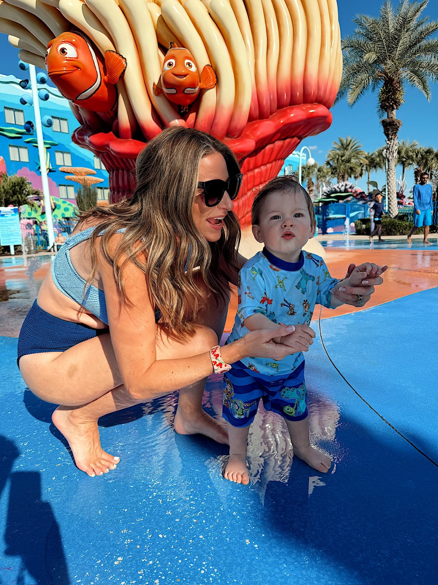 Disneys Art of Animation pool fun with my boy! Swim is one size and I linked some Amazon similar options! 

#LTKTravel #LTKootd #LTKBaby