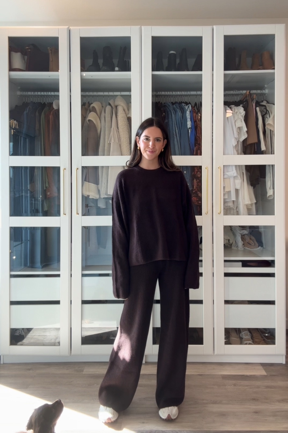 Size small sweater 
xsmall bottoms


Matching set 
Loungewear 

#LTKStyleTip #LTKSeasonal #LTKFindsUnder100