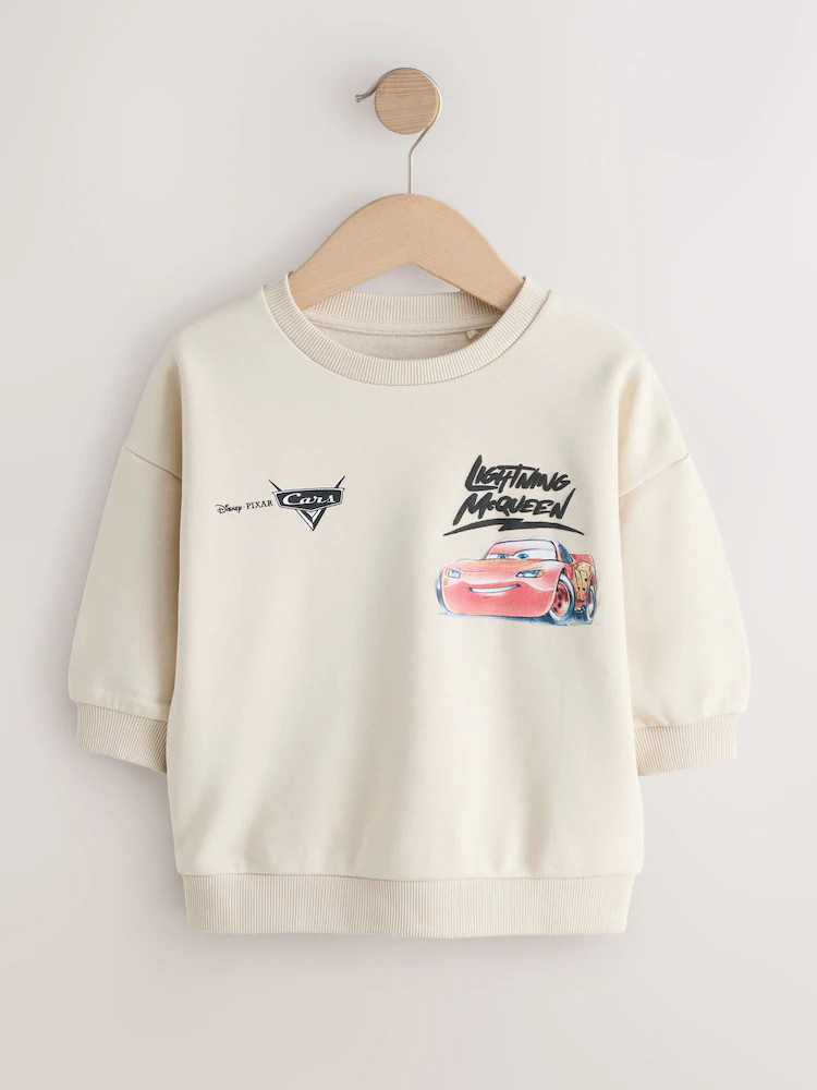 Ecru Cars Printed Sweatshirt (3mths-7yrs) | Next US