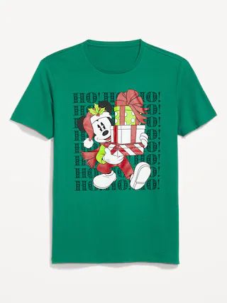 Disney© Holiday Mickey Mouse Gender-Neutral T-Shirt for Adults | Old Navy (US)