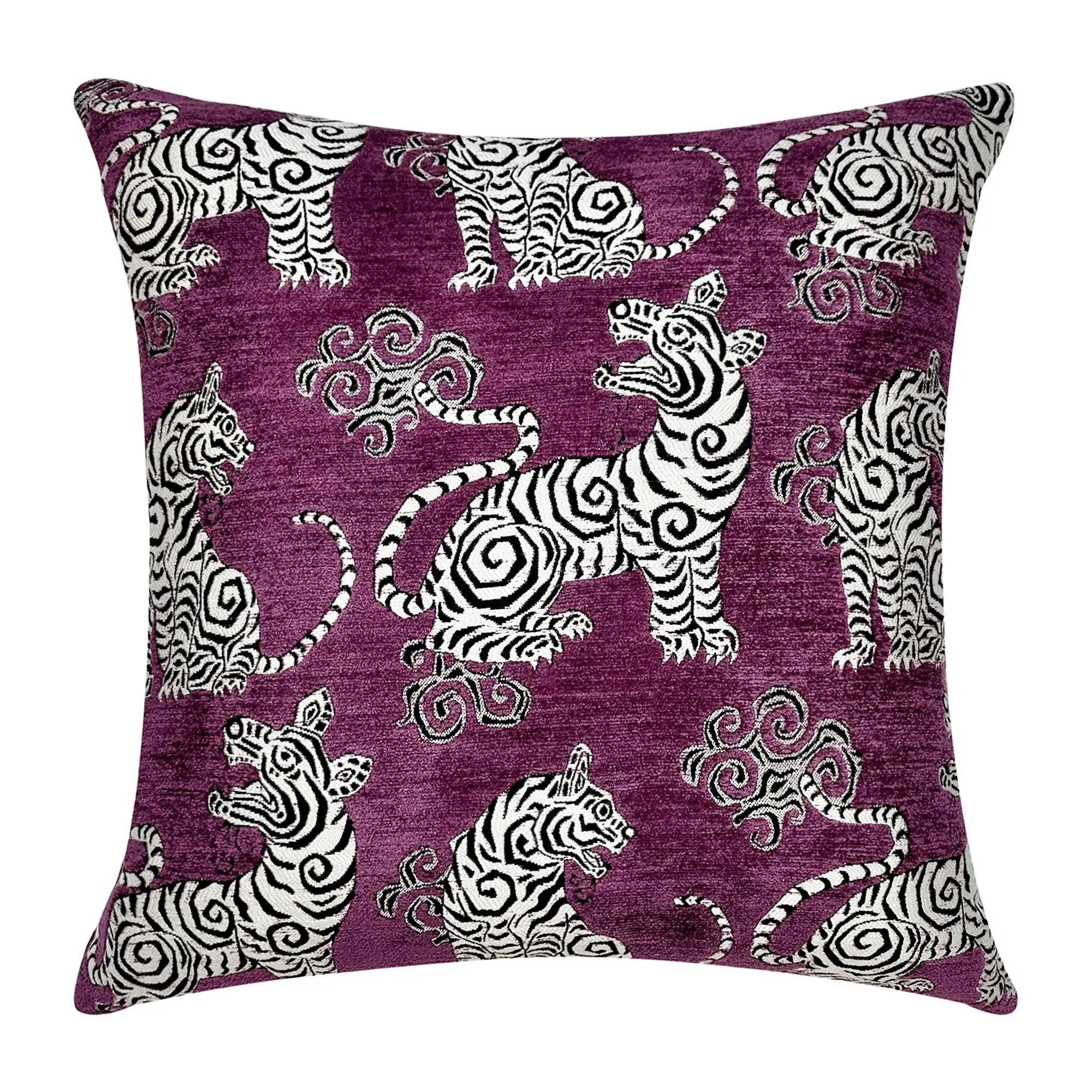 Tigress Pillow 20" - Magenta | Z Gallerie
