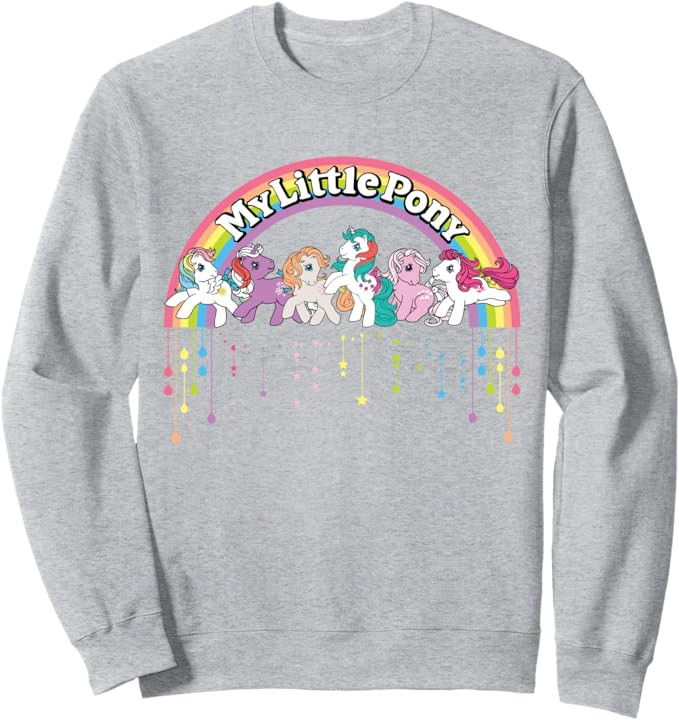 My Little Pony Logo Retro Sweatshirt | Amazon (US)